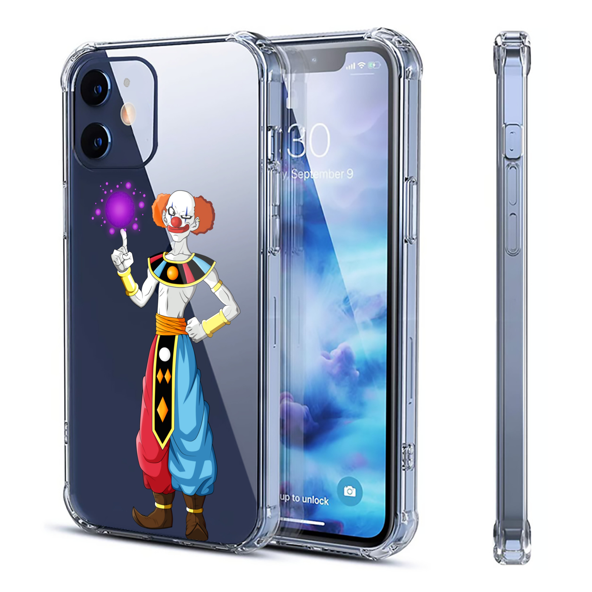 （画像用） ドラゴンボール DRAGON BALL 【iPhone 12シリーズ対応】透明スマホケース（クリアソフトケース）